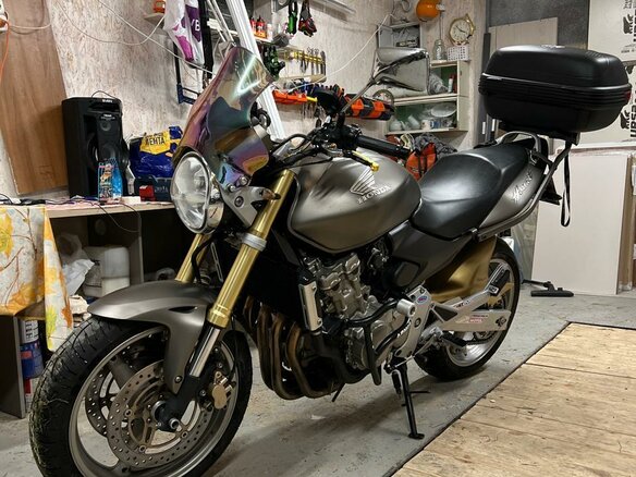 2006 Honda CB 600F Hornet, серый, 499999 рублей