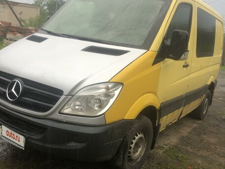 2010 Mercedes-Benz Sprinter, жёлтый, 800000 рублей, вид 2