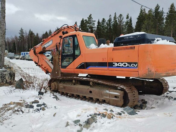 2010 Doosan DX340LCA, оранжевый, 3200000 рублей - вид 1