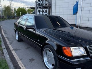 1997 Mercedes-Benz S-Класс 320 III (W140) Рестайлинг, чёрный, 1800000 рублей, вид 5