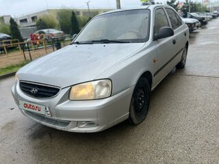 2009 Hyundai Accent ТагАЗ II, серебристый, 255000 рублей, вид 1