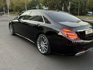 2018 Mercedes-Benz S-Класс 400 d Long VI (W222, C217) Рестайлинг, чёрный, 6290000 рублей, вид 5