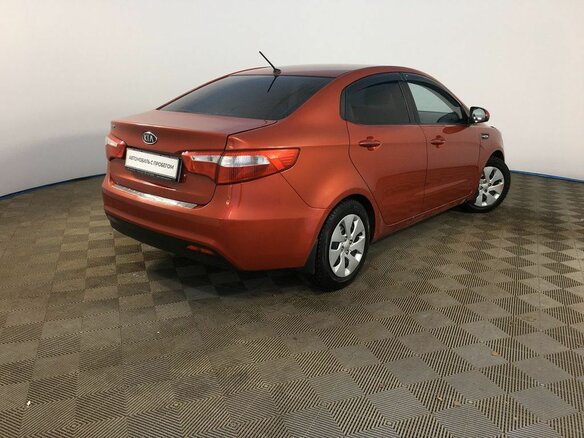 2012 Kia Rio III, красный - вид 2