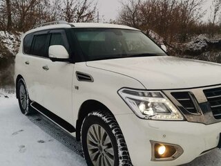 2014 Nissan Patrol VI (Y62) Рестайлинг, белый, 3800000 рублей, вид 2