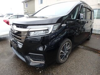 2019 Honda Stepwgn Spada V Рестайлинг, чёрный, 2190000 рублей, вид 4