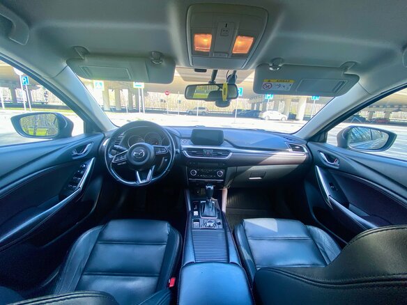 2017 Mazda 6 III (GJ) Рестайлинг, чёрный, 2000000 рублей - вид 7