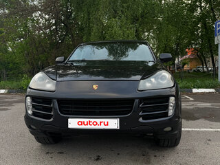 2007 Porsche Cayenne S I Рестайлинг (957), чёрный, 1050000 рублей, вид 2