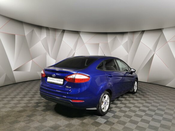 2015 Ford Fiesta Mk6 Рестайлинг, синий - вид 1