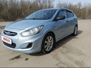 2013 Hyundai Solaris I, голубой, 680000 рублей, вид 1
