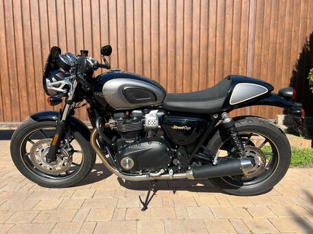 2018 Triumph Street Cup, чёрный, 700000 рублей, вид 1