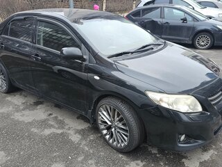 2008 Toyota Corolla AMT X (E140, E150), чёрный, 850000 рублей, вид 1