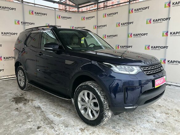 2018 Land Rover Discovery V, синий - вид 2