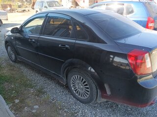 2007 Chevrolet Lacetti I, чёрный, 310000 рублей, вид 4
