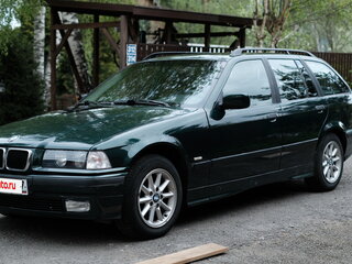 1998 BMW 3 серии 316i III (E36), зелёный, 590000 рублей, вид 1