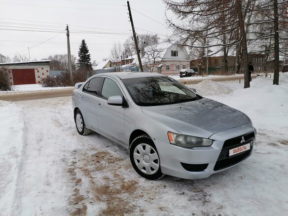 2008 Mitsubishi Lancer X, серебристый