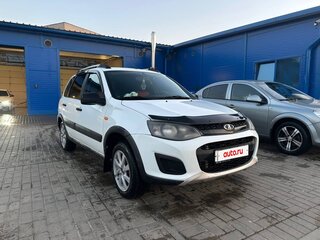 2015 Lada (ВАЗ) Kalina Cross II, белый, 610000 рублей, вид 2