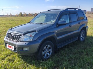 2008 Toyota Land Cruiser Prado 4-speed 120 Series Рестайлинг, серый, 2500000 рублей, вид 1