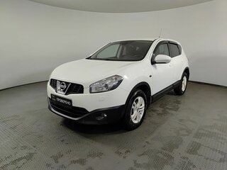 2012 Nissan Qashqai I Рестайлинг, белый, 950200 рублей, вид 1
