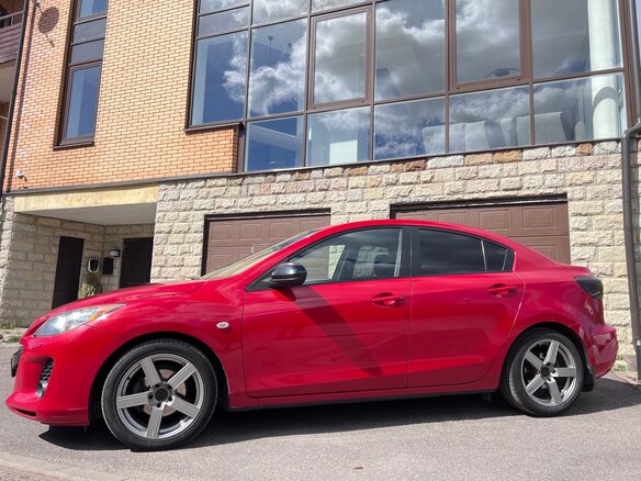 2013 Mazda 3 II (BL) Рестайлинг, красный, 698000 рублей - вид 7