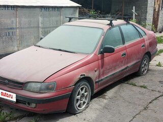 1995 Toyota Carina E, красный, 120000 рублей, вид 1