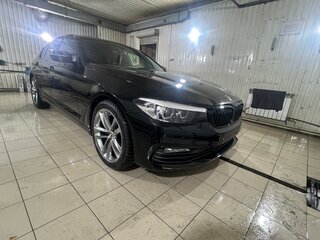 2018 BMW 5 серии 520d VII (G30/G31/G38), чёрный, 2320000 рублей, вид 2