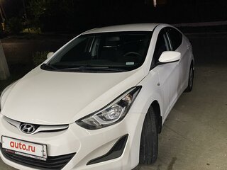2014 Hyundai Elantra V (MD) Рестайлинг, белый, 1200000 рублей, вид 3