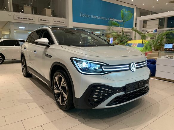 2022 Volkswagen ID.6 Crozz, белый - вид 3