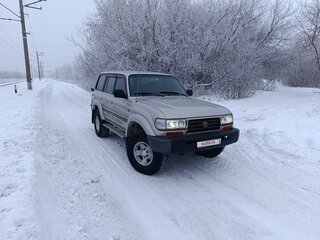 1996 Toyota Land Cruiser 80 Series Рестайлинг, серый, 3000000 рублей, вид 2