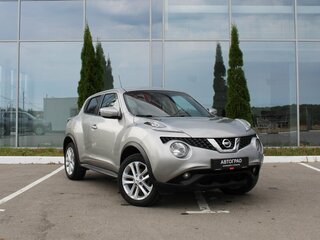 2015 Nissan Juke I Рестайлинг, серебристый, 1060000 рублей, вид 3
