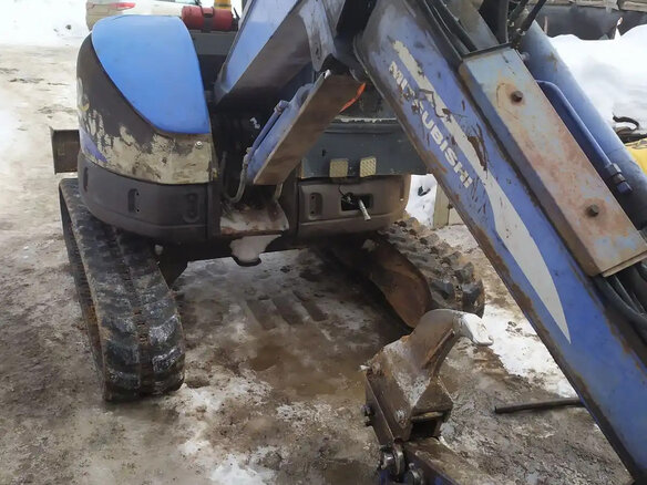 2002 Mitsubishi MM40SR-3, синий, 1900000 рублей - вид 14