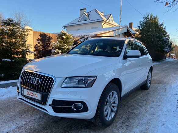 2013 Audi Q5 I (8R) Рестайлинг, белый - вид 2