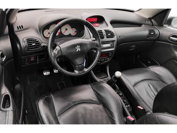 2003 Peugeot 206, серебристый - вид 6