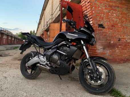 2007 Kawasaki Versys 650, чёрный, 410000 рублей, вид 2