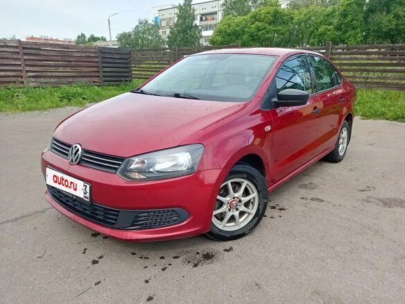 2012 Volkswagen Polo V, красный, 770000 рублей - вид 5
