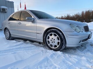 2002 Mercedes-Benz C-Класс 180 II (W203), серебристый, 650000 рублей, вид 5