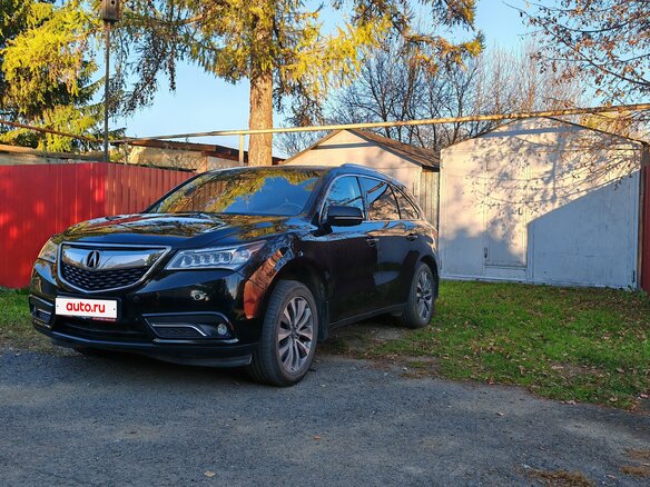 2014 Acura MDX III, чёрный - вид 1
