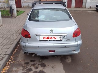 2008 Peugeot 206, серебристый, 95000 рублей, вид 3