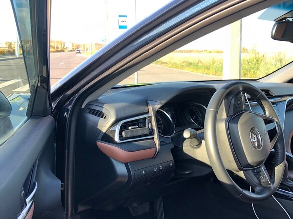 2020 Toyota Camry VIII (XV70), синий, 2955555 рублей - вид 7