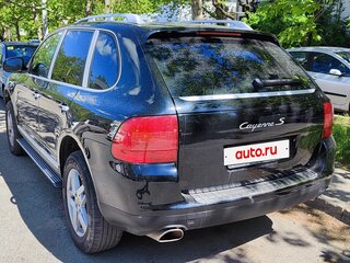 2006 Porsche Cayenne S I (955), чёрный, 1190000 рублей, вид 5