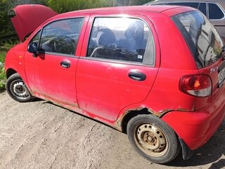 2011 Daewoo Matiz I Рестайлинг, красный, 115000 рублей, вид 3