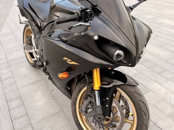 2009 Yamaha YZF-R1, чёрный, 850000 рублей - вид 8