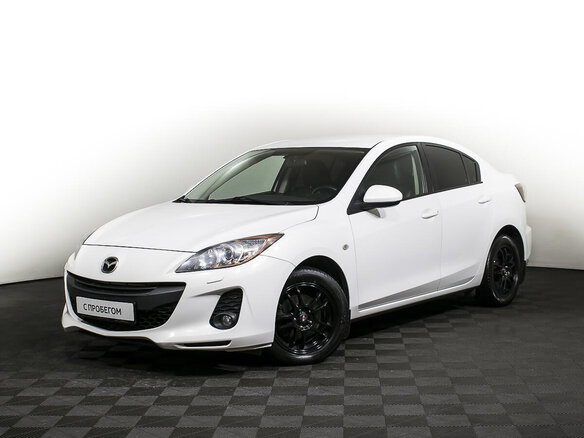 2013 Mazda 3 II (BL) Рестайлинг, белый
