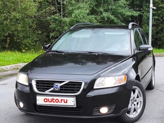 2008 Volvo V50 I Рестайлинг, чёрный, 1350000 рублей, вид 1