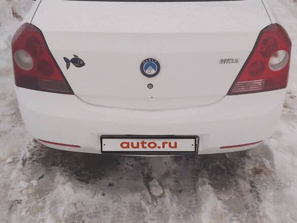 2013 Geely MK I, белый - вид 3