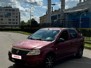 2011 Renault Logan I Рестайлинг, красный, 219000 рублей, вид 1