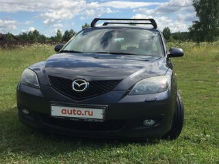 2007 Mazda 3 I (BK) Рестайлинг, синий, 710000 рублей, вид 3