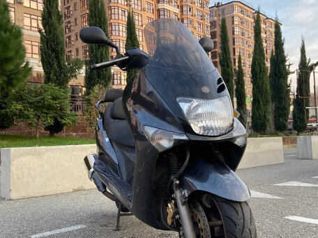 2009 Yamaha Majesty 125/180, серый, 160000 рублей, вид 1