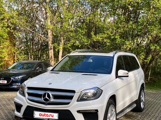 2015 Mercedes-Benz GL-Класс 350 II (X166), белый, 3750000 рублей, вид 1