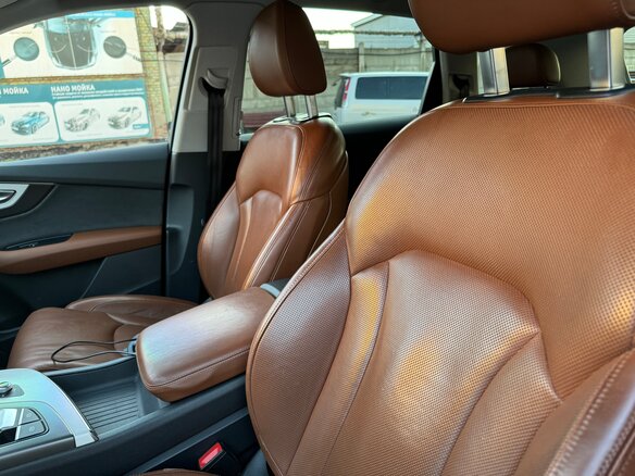 2016 Audi Q7 II (4M), синий, 4150000 рублей - вид 13