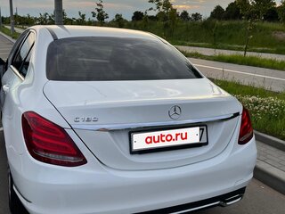 2014 Mercedes-Benz C-Класс 180 IV (W205), белый, 1613192 рублей, вид 3